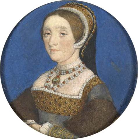 Portrait of Henry VIII Wife Catherine Howard