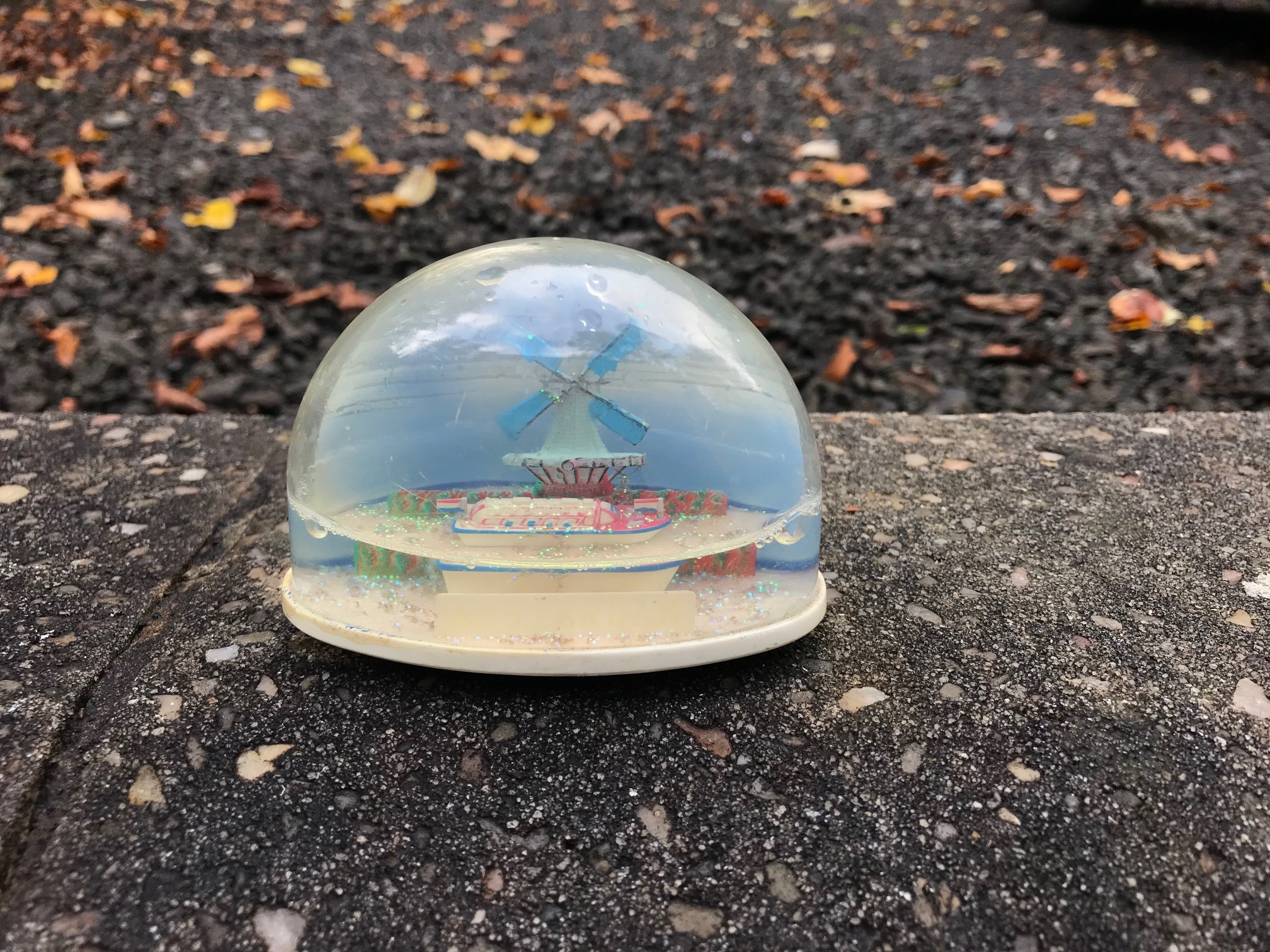 Amsterdam Snow Globe from a Collection of Snow Globes